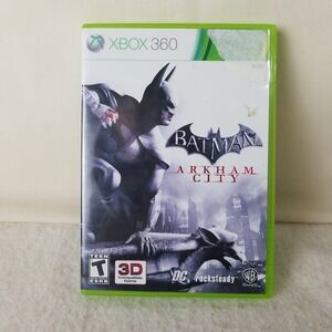Batman Arkham City Xbox 360 Game T Rated Action Adventure